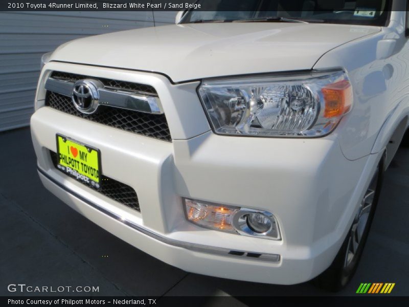 Blizzard White Pearl / Sand Beige 2010 Toyota 4Runner Limited