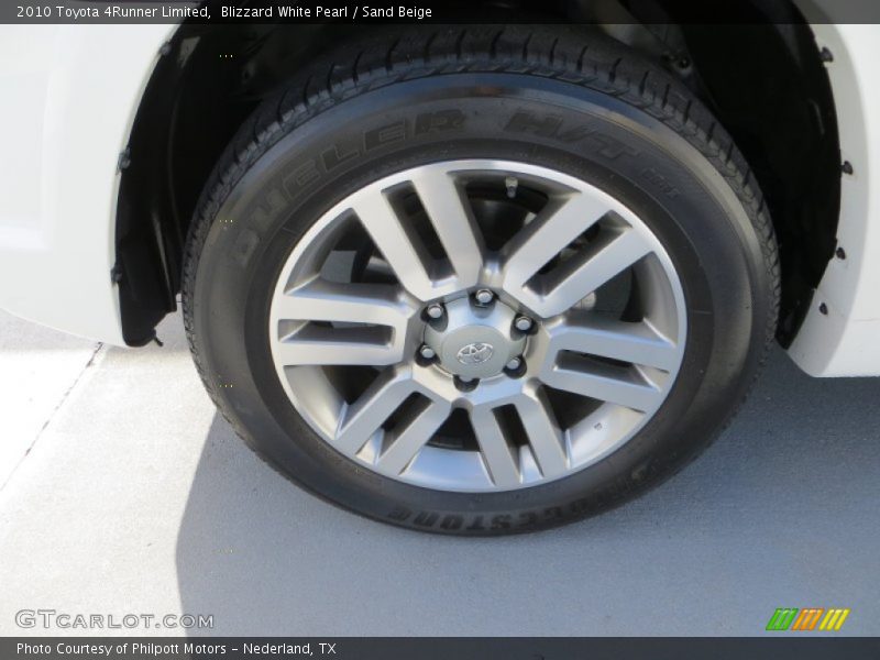 Blizzard White Pearl / Sand Beige 2010 Toyota 4Runner Limited