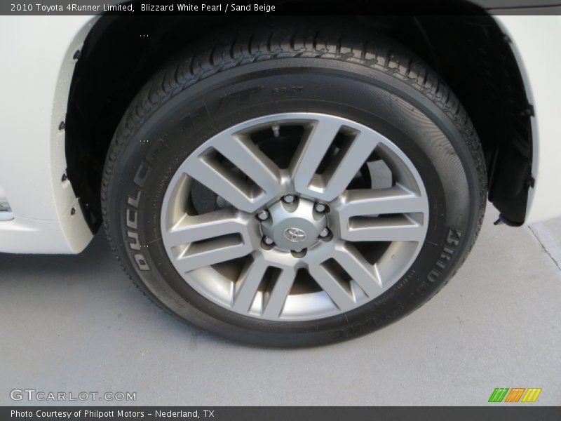 Blizzard White Pearl / Sand Beige 2010 Toyota 4Runner Limited