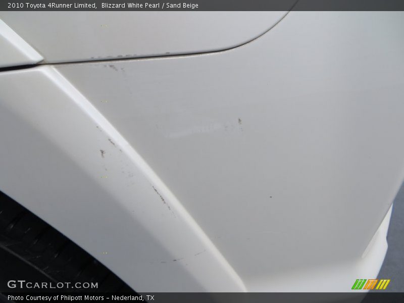 Blizzard White Pearl / Sand Beige 2010 Toyota 4Runner Limited