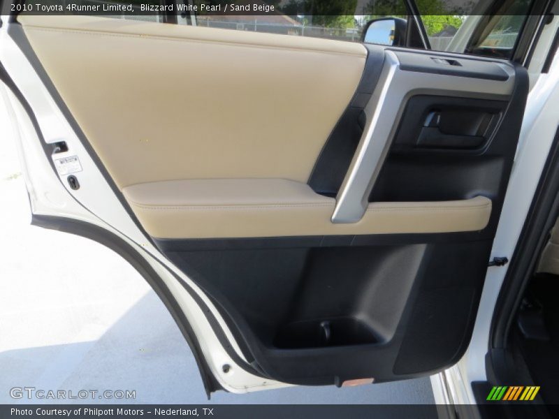 Blizzard White Pearl / Sand Beige 2010 Toyota 4Runner Limited