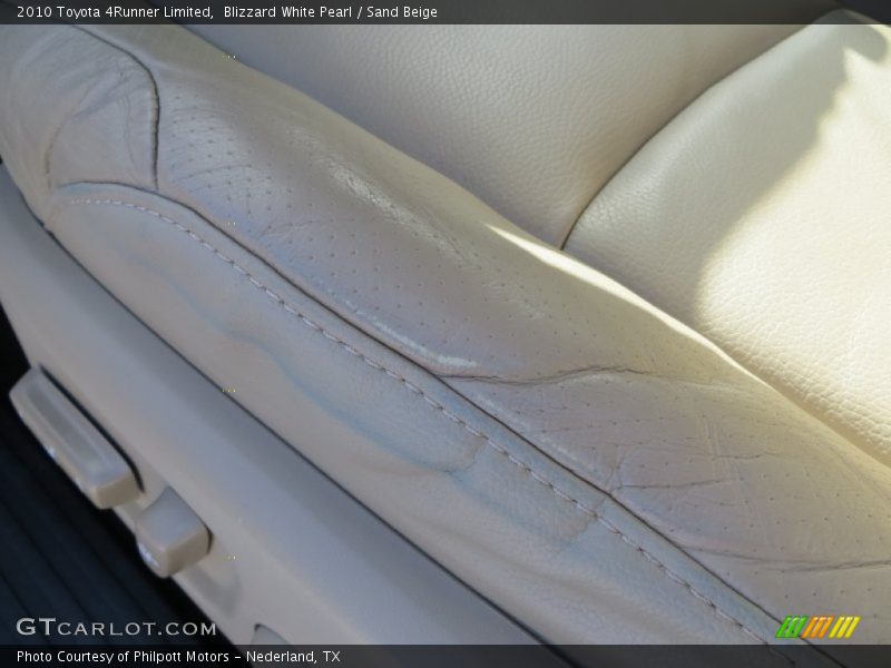 Blizzard White Pearl / Sand Beige 2010 Toyota 4Runner Limited