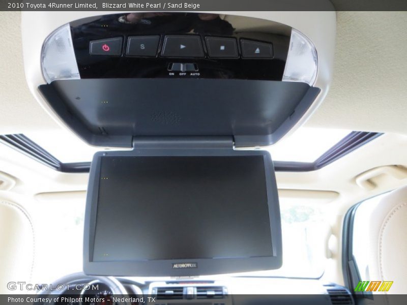 Blizzard White Pearl / Sand Beige 2010 Toyota 4Runner Limited