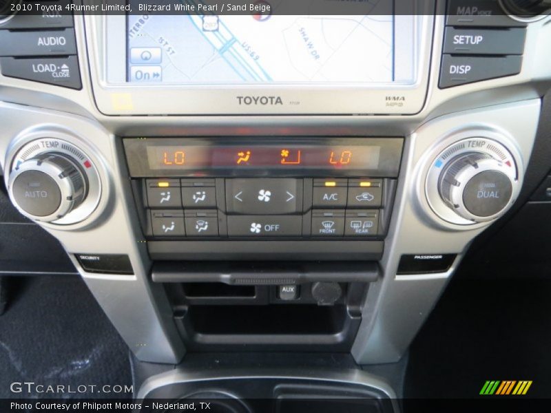 Blizzard White Pearl / Sand Beige 2010 Toyota 4Runner Limited