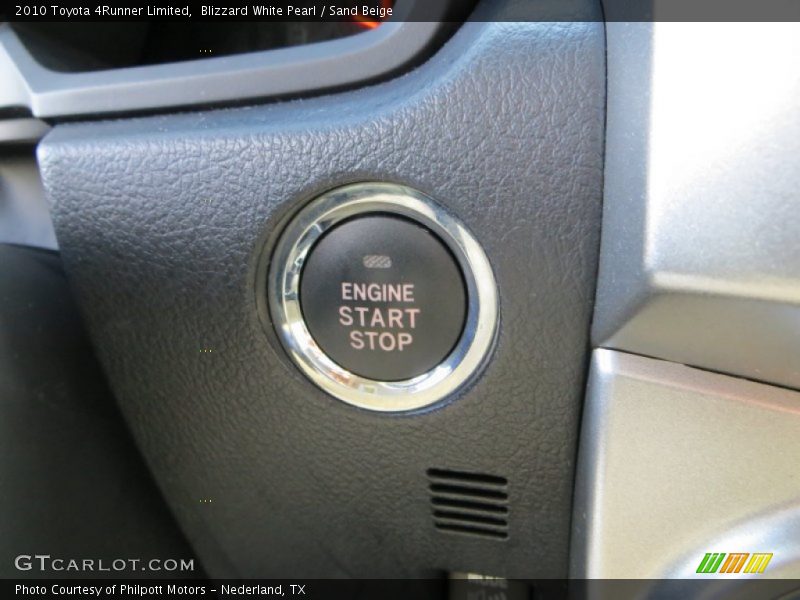 Blizzard White Pearl / Sand Beige 2010 Toyota 4Runner Limited