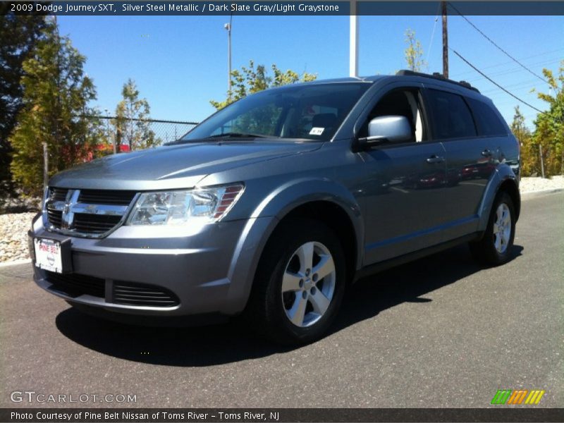 Silver Steel Metallic / Dark Slate Gray/Light Graystone 2009 Dodge Journey SXT