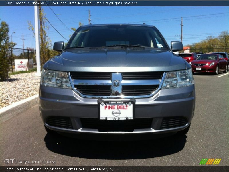 Silver Steel Metallic / Dark Slate Gray/Light Graystone 2009 Dodge Journey SXT
