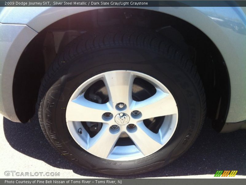 Silver Steel Metallic / Dark Slate Gray/Light Graystone 2009 Dodge Journey SXT