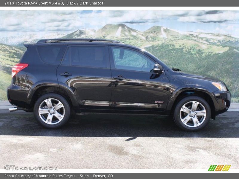 Black / Dark Charcoal 2010 Toyota RAV4 Sport V6 4WD