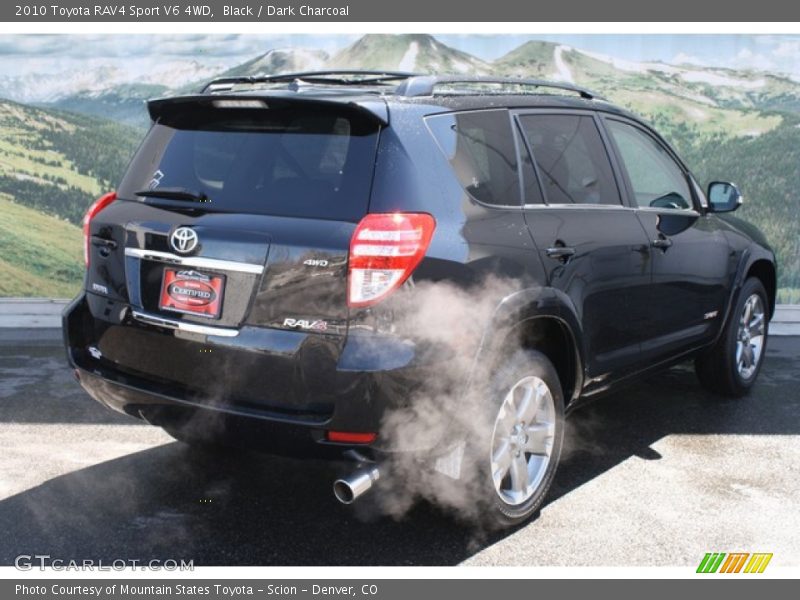 Black / Dark Charcoal 2010 Toyota RAV4 Sport V6 4WD