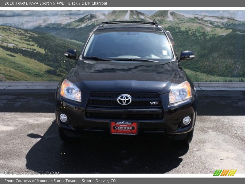 Black / Dark Charcoal 2010 Toyota RAV4 Sport V6 4WD