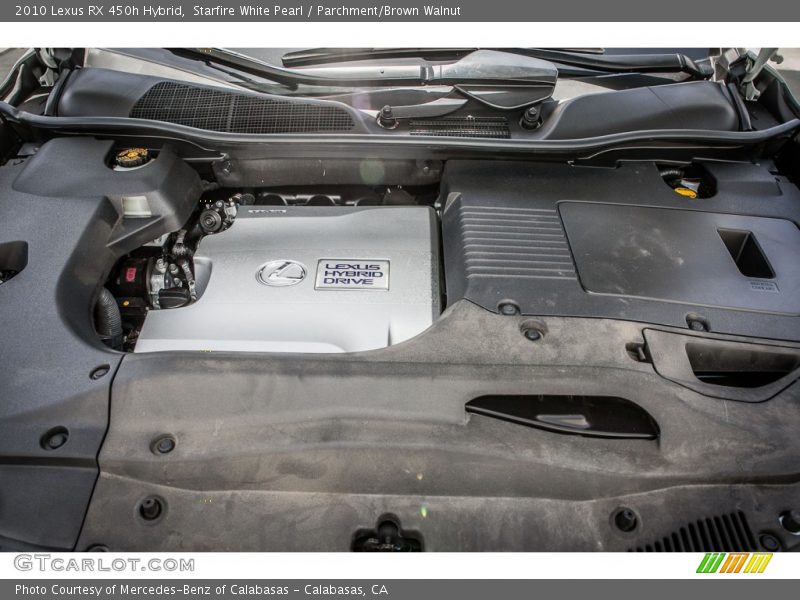  2010 RX 450h Hybrid Engine - 3.5 Liter DOHC 24-Valve VVT-i V6 Gasoline/Electric Hybrid