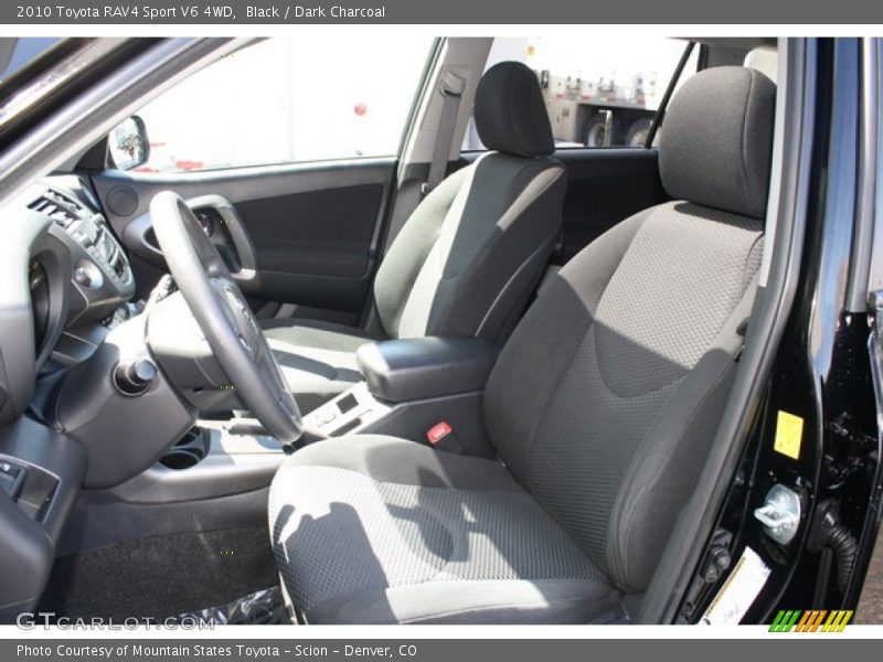 Black / Dark Charcoal 2010 Toyota RAV4 Sport V6 4WD