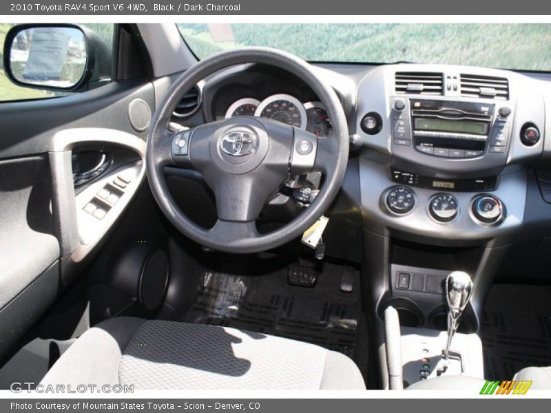 Black / Dark Charcoal 2010 Toyota RAV4 Sport V6 4WD