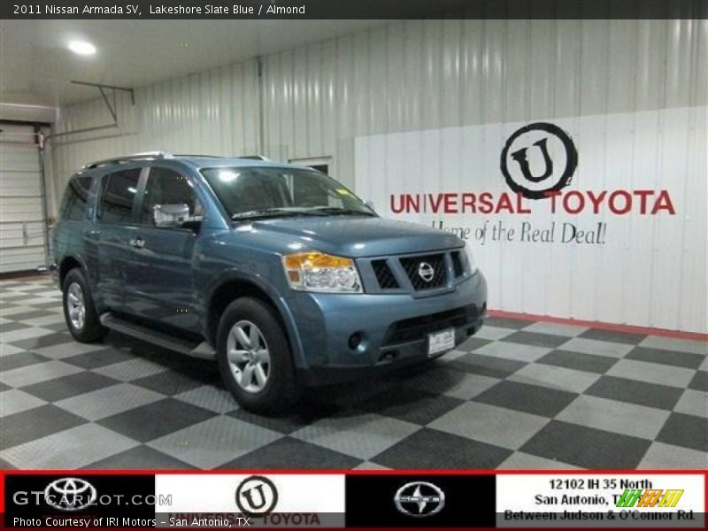 Lakeshore Slate Blue / Almond 2011 Nissan Armada SV