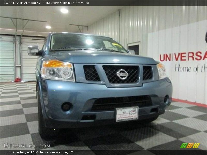 Lakeshore Slate Blue / Almond 2011 Nissan Armada SV