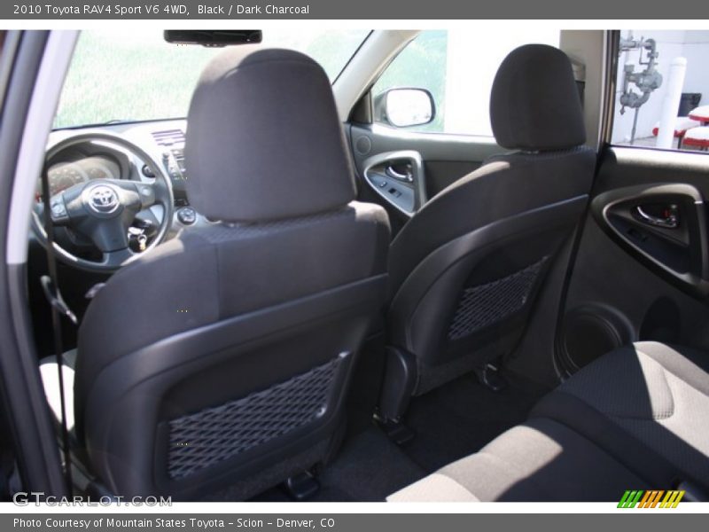 Black / Dark Charcoal 2010 Toyota RAV4 Sport V6 4WD