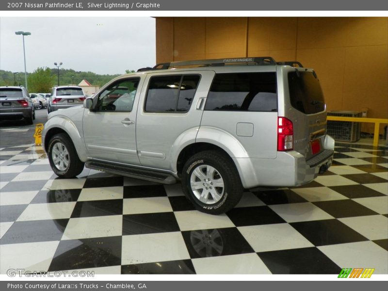 Silver Lightning / Graphite 2007 Nissan Pathfinder LE