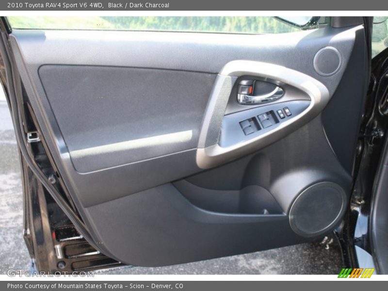 Black / Dark Charcoal 2010 Toyota RAV4 Sport V6 4WD