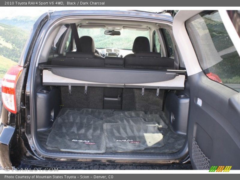 Black / Dark Charcoal 2010 Toyota RAV4 Sport V6 4WD