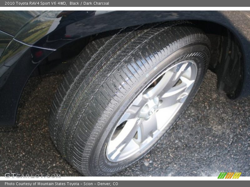 Black / Dark Charcoal 2010 Toyota RAV4 Sport V6 4WD