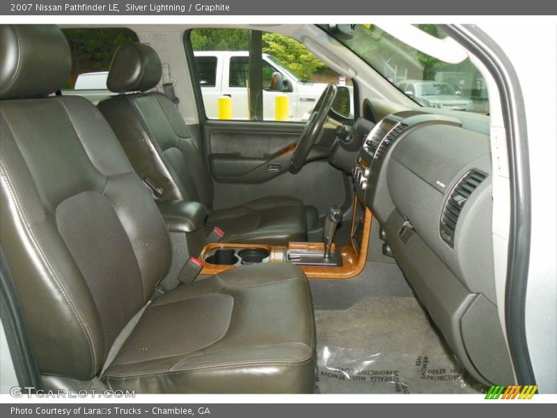 Silver Lightning / Graphite 2007 Nissan Pathfinder LE