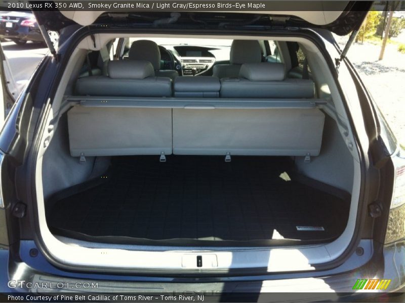 Smokey Granite Mica / Light Gray/Espresso Birds-Eye Maple 2010 Lexus RX 350 AWD