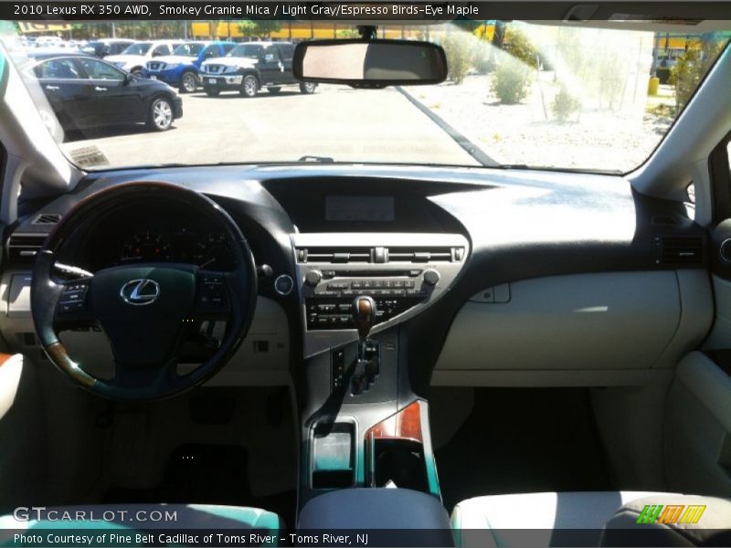 Smokey Granite Mica / Light Gray/Espresso Birds-Eye Maple 2010 Lexus RX 350 AWD