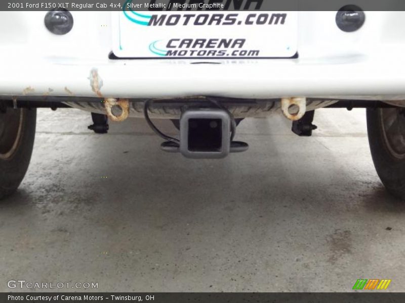 Silver Metallic / Medium Graphite 2001 Ford F150 XLT Regular Cab 4x4