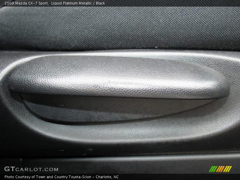 Liquid Platinum Metallic / Black 2009 Mazda CX-7 Sport