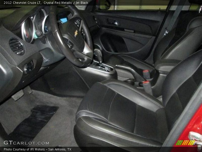 Crystal Red Metallic / Jet Black 2012 Chevrolet Cruze LT