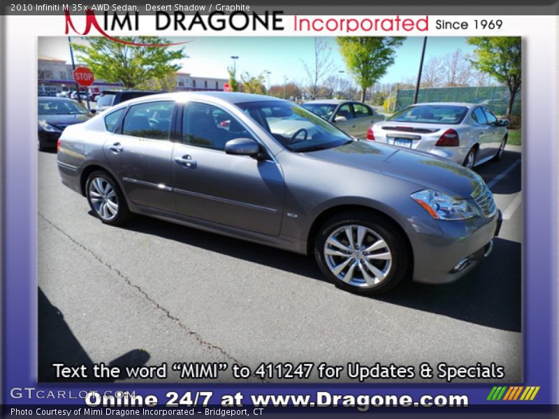 Desert Shadow / Graphite 2010 Infiniti M 35x AWD Sedan