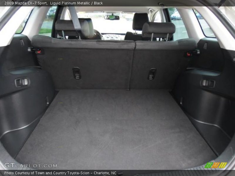 Liquid Platinum Metallic / Black 2009 Mazda CX-7 Sport