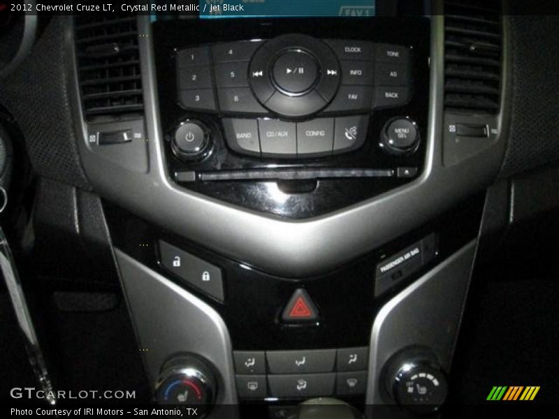 Crystal Red Metallic / Jet Black 2012 Chevrolet Cruze LT