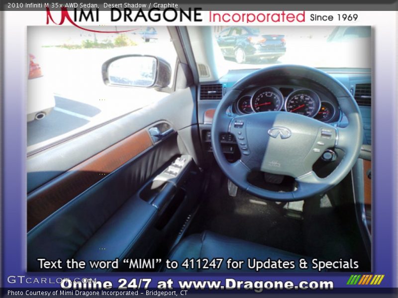 Desert Shadow / Graphite 2010 Infiniti M 35x AWD Sedan