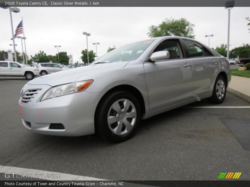 Classic Silver Metallic / Ash 2008 Toyota Camry CE