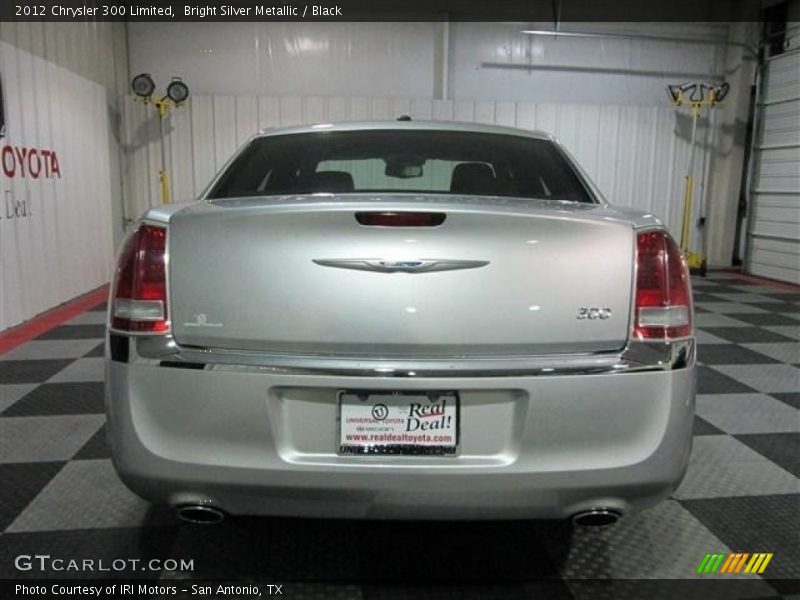 Bright Silver Metallic / Black 2012 Chrysler 300 Limited