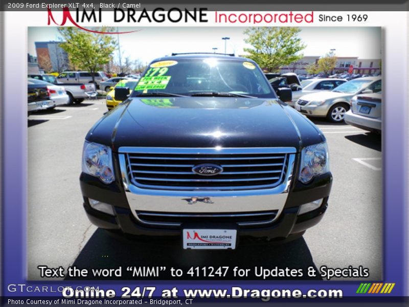 Black / Camel 2009 Ford Explorer XLT 4x4
