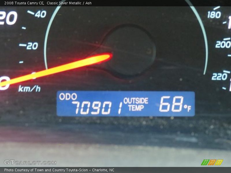 Classic Silver Metallic / Ash 2008 Toyota Camry CE