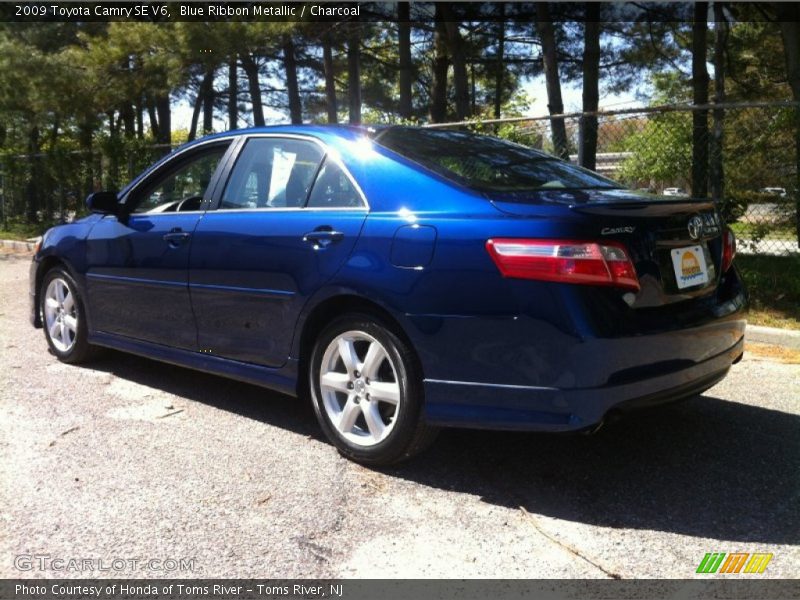Blue Ribbon Metallic / Charcoal 2009 Toyota Camry SE V6