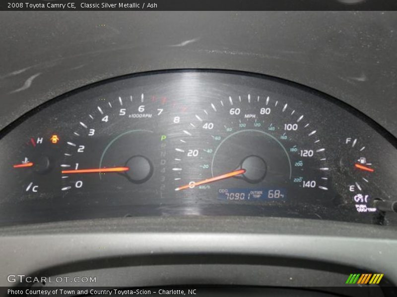 Classic Silver Metallic / Ash 2008 Toyota Camry CE
