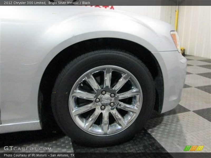 Bright Silver Metallic / Black 2012 Chrysler 300 Limited