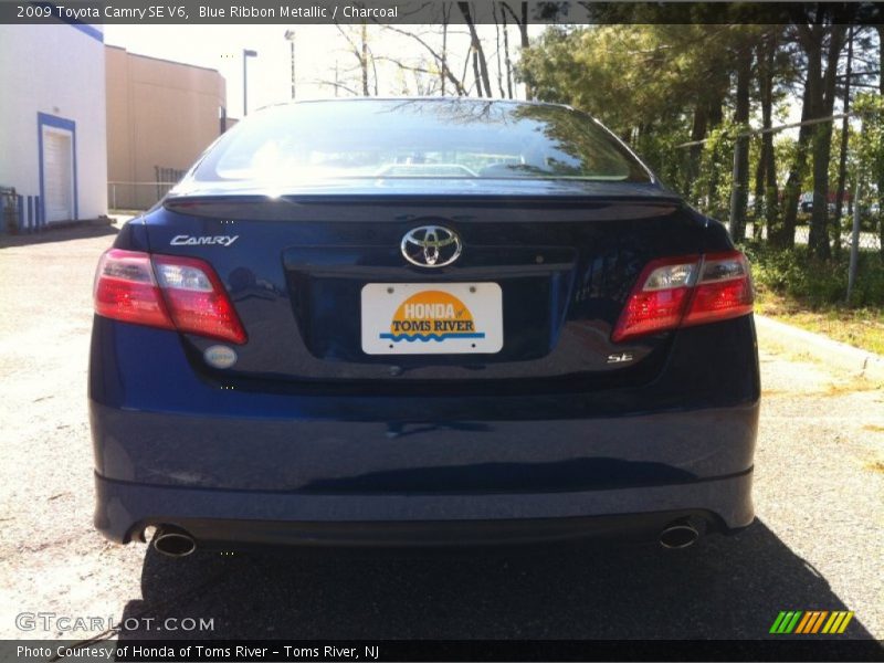 Blue Ribbon Metallic / Charcoal 2009 Toyota Camry SE V6