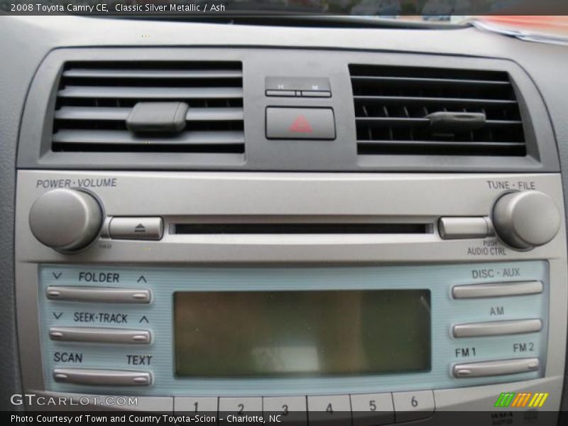Classic Silver Metallic / Ash 2008 Toyota Camry CE