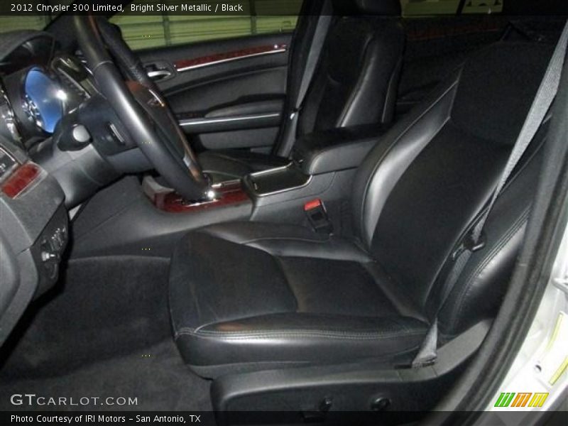 Bright Silver Metallic / Black 2012 Chrysler 300 Limited