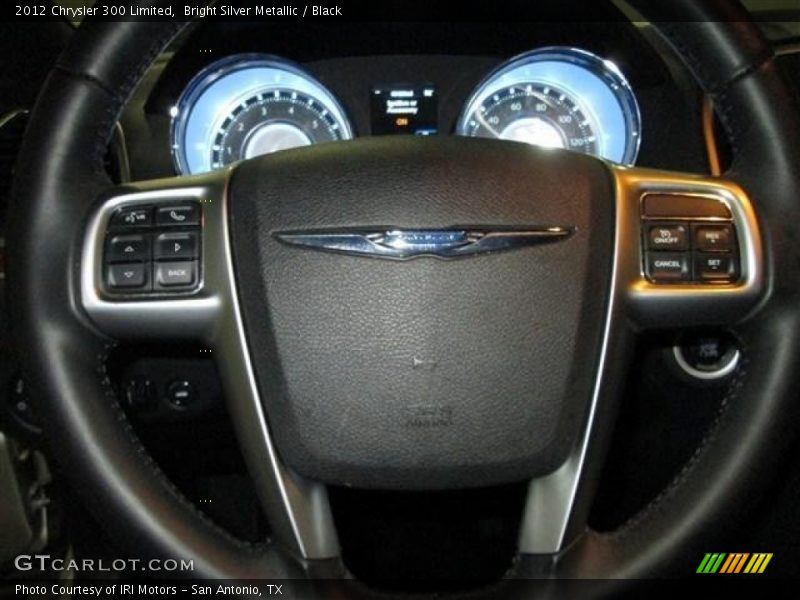 Bright Silver Metallic / Black 2012 Chrysler 300 Limited