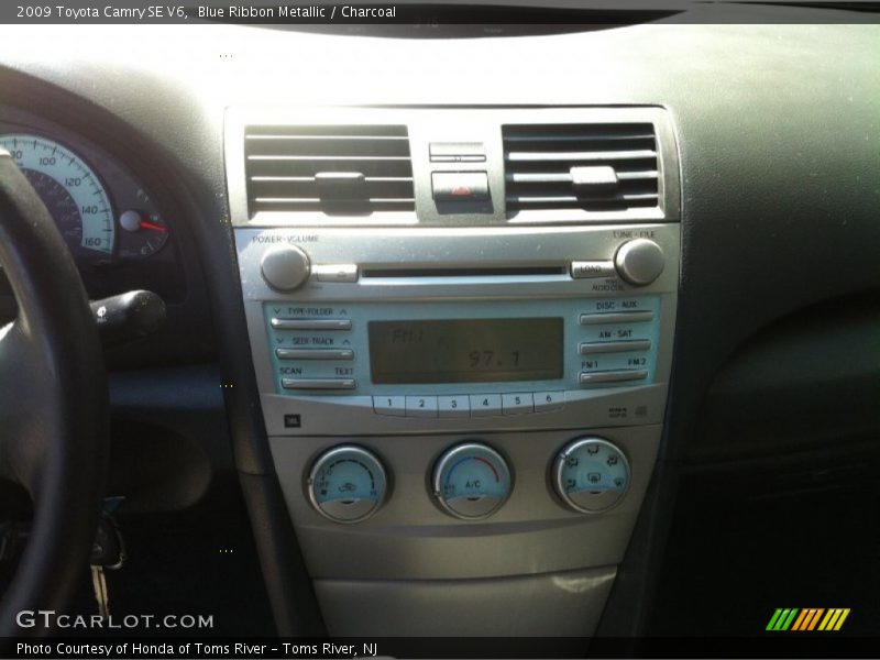 Blue Ribbon Metallic / Charcoal 2009 Toyota Camry SE V6