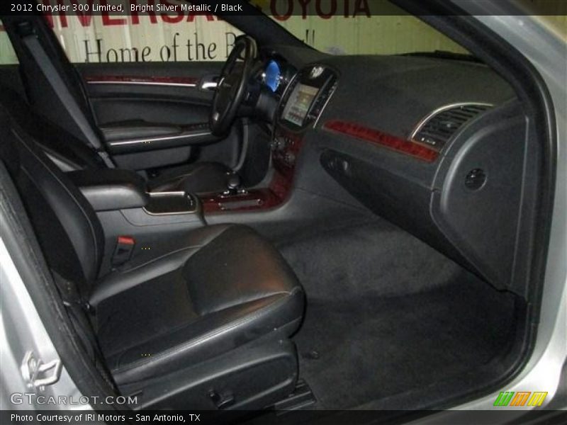 Bright Silver Metallic / Black 2012 Chrysler 300 Limited