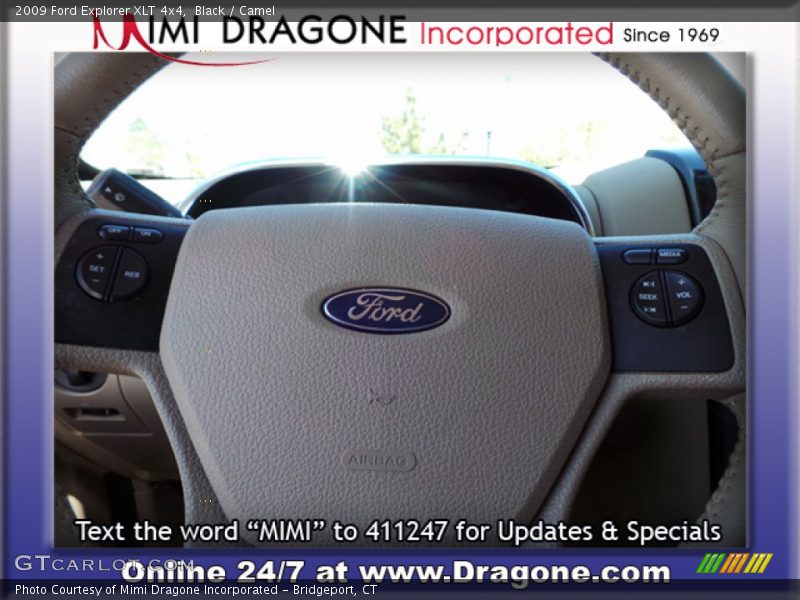 Black / Camel 2009 Ford Explorer XLT 4x4