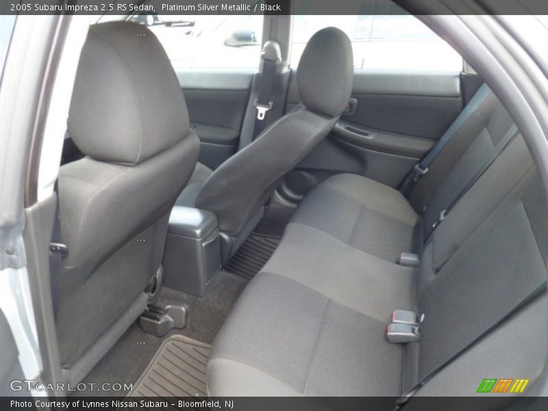 Platinum Silver Metallic / Black 2005 Subaru Impreza 2.5 RS Sedan